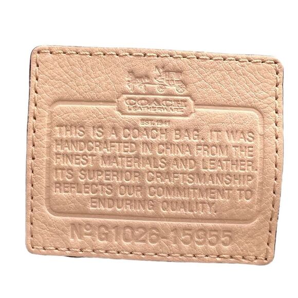 Coach Pebbled Leather Purse‎ - Picture 6 of 8